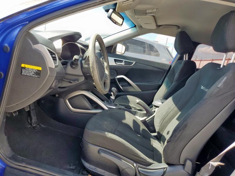 KMHTC6ADXEU212814 - 2014 HYUNDAI VELOSTER 蓝色 照片 7