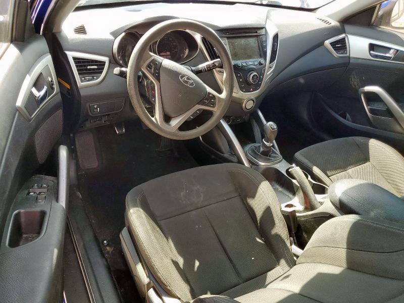 KMHTC6ADXEU212814 - 2014 HYUNDAI VELOSTER 蓝色 照片 8
