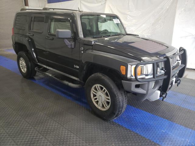 5GTEN13E898118308 - 2009 HUMMER H3 BLACK photo 4