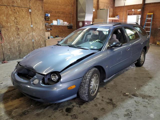 1FAFP58S6XG167480 - 1999 FORD TAURUS SE COMFORT BLUE photo 2