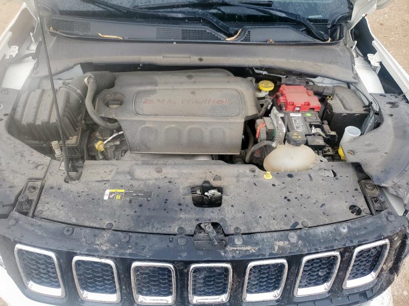 3C4NJDCB4MT512750 - 2021 JEEP COMPASS LIMITED WHITE photo 12