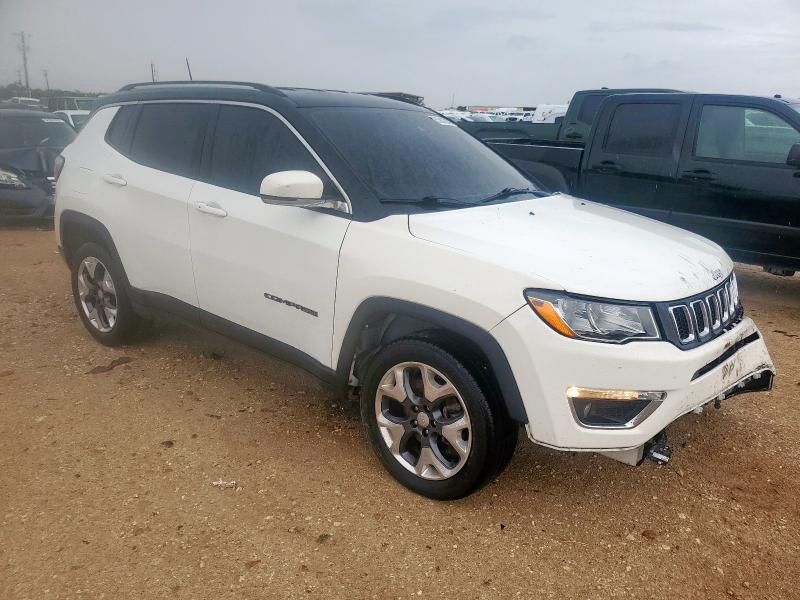 3C4NJDCB4MT512750 - 2021 JEEP COMPASS LIMITED WHITE photo 4