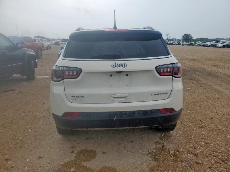 3C4NJDCB4MT512750 - 2021 JEEP COMPASS LIMITED WHITE photo 6