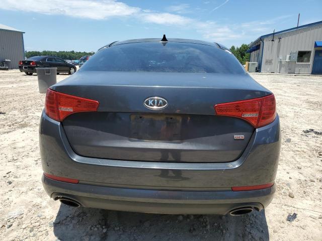 KNAGM4A79B5143862 - 2011 KIA OPTIMA LX GRAY photo 6