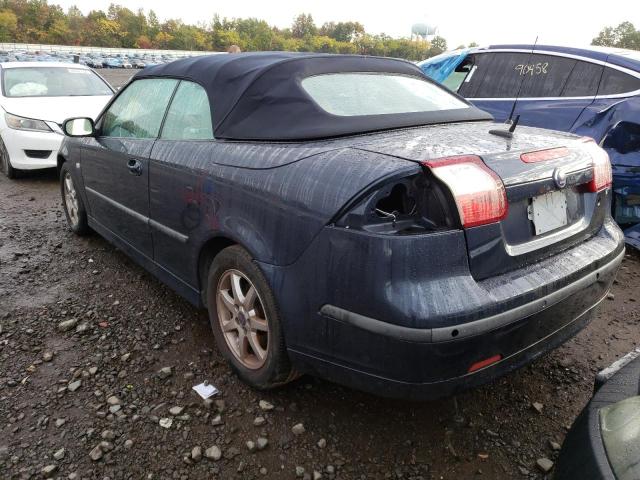 YS3FD79Y876107362 - 2007 SAAB 9-3 2.0T BLUE photo 3