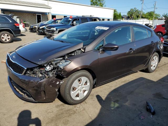 3KPFL4A71HE066628 - 2017 KIA FORTE LX GRAY photo 1