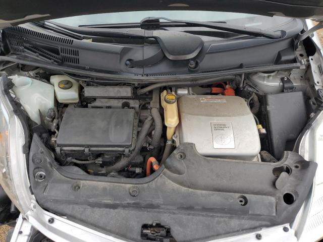 JTDKB20U693520510 - 2009 TOYOTA PRIUS SILVER photo 11