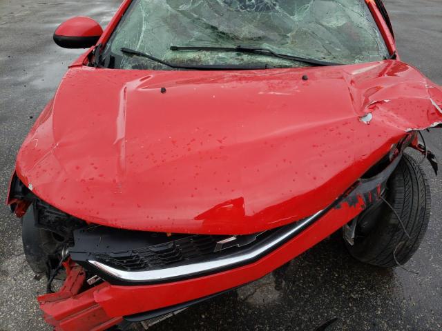 1G1JD5SB8K4119049 - 2019 CHEVROLET SONIC LT RED photo 11