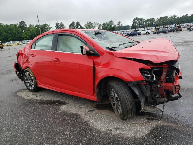 1G1JD5SB8K4119049 - 2019 CHEVROLET SONIC LT RED photo 4