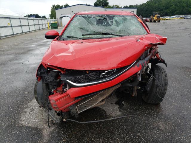 1G1JD5SB8K4119049 - 2019 CHEVROLET SONIC LT RED photo 5