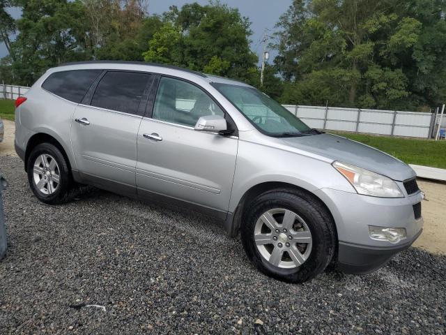 1GNKVGED2CJ128521 - 2012 CHEVROLET TRAVERSE LT SILVER photo 4