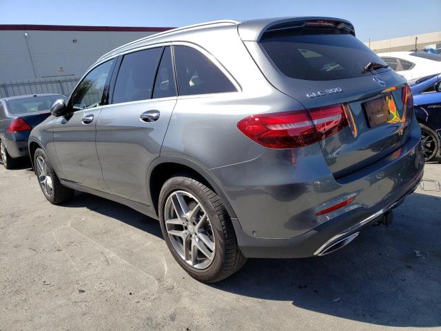 WDC0G4KB8GF055038 - 2016 MERCEDES-BENZ GLC 300 4MATIC GRAY photo 2