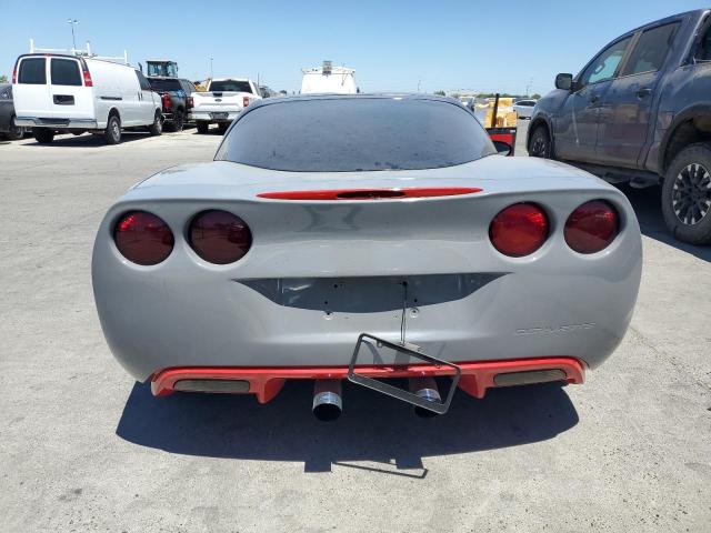 1G1YY26W585131421 - 2008 CHEVROLET CORVETTE GRAY photo 6