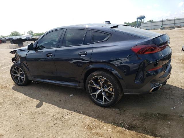 5UXCY8C05N9K61674 - 2022 BMW X6 M50I BLACK photo 2