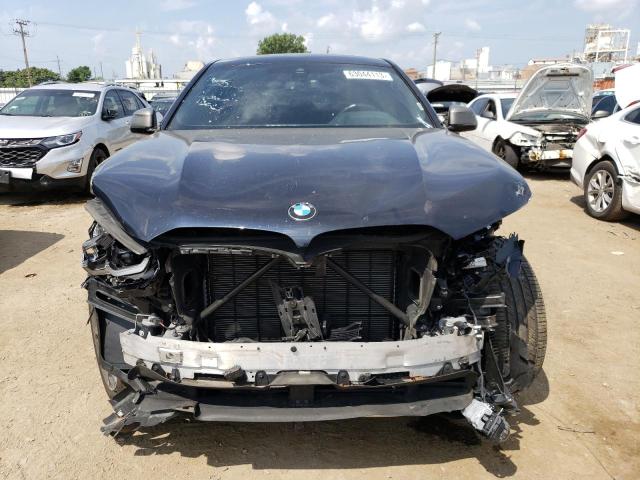 5UXCY8C05N9K61674 - 2022 BMW X6 M50I BLACK photo 5