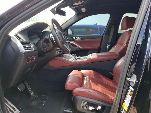 5UXCY8C05N9K61674 - 2022 BMW X6 M50I BLACK photo 7