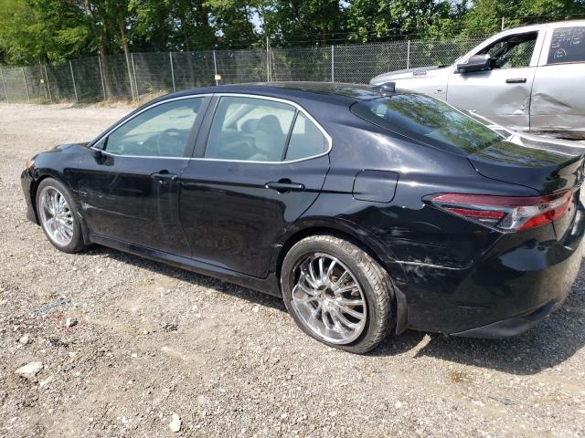 4T1R11AK6NU714995 - 2022 TOYOTA CAMRY LE BLACK photo 2