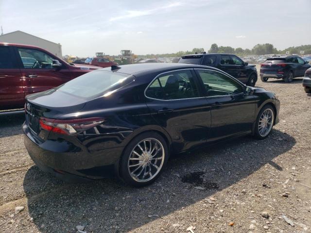 4T1R11AK6NU714995 - 2022 TOYOTA CAMRY LE BLACK photo 3