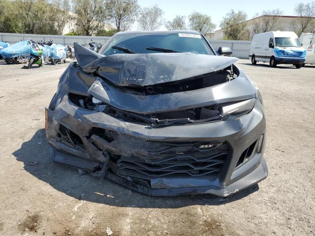 1G1FK1R66H0212200 - 2017 CHEVROLET CAMARO ZL1 GRAY photo 5