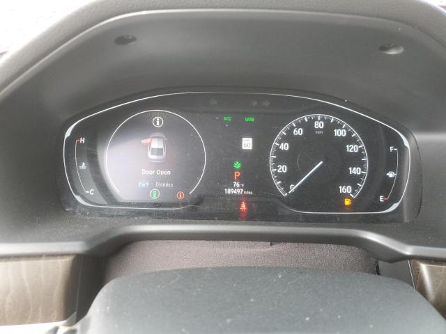 1HGCV2F50JA009517 - 2018 HONDA ACCORD EXL Rot Foto 9