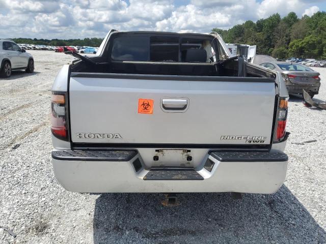 2HJYK16586H550343 - 2006 HONDA RIDGELINE RTL 银色 照片 6