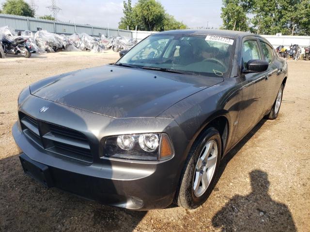 2B3KA43G38H283766 - 2008 DODGE CHARGER RW GRAY photo 1