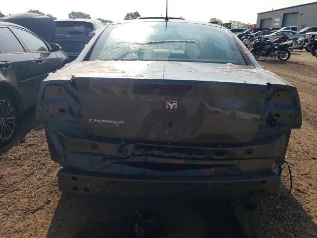 2B3KA43G38H283766 - 2008 DODGE CHARGER RW GRAY photo 6