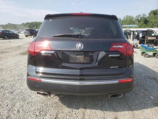 2HNYD2H69AH518322 - 2010 ACURA MDX TECHNOLOGY 黑色 照片 6