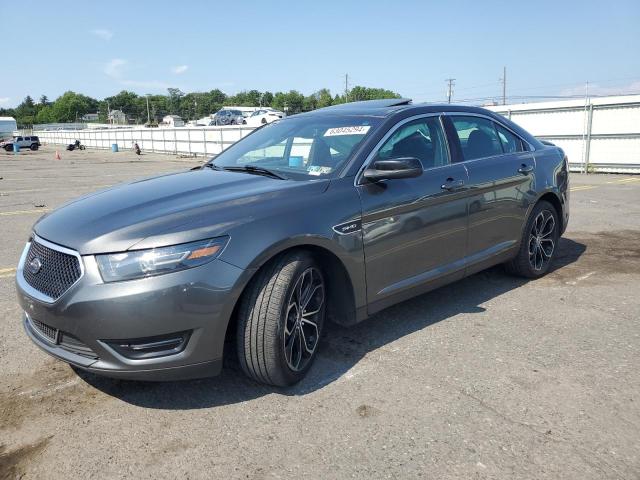 1FAHP2KT3KG114110 - 2019 FORD TAURUS SHO GRAY photo 1