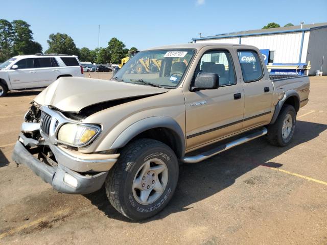 5TEGN92N11Z837869 - 2001 TOYOTA TACOMA DOUBLE CAB PRERUNNER GOLD photo 1