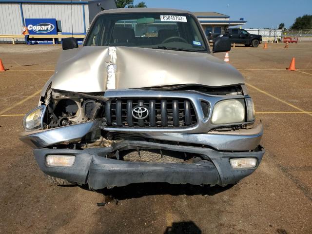 5TEGN92N11Z837869 - 2001 TOYOTA TACOMA DOUBLE CAB PRERUNNER GOLD photo 5