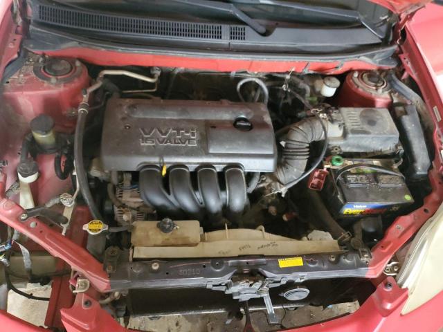 2T1KR32E83C115125 - 2003 TOYOTA COROLLA MA XR RED photo 11