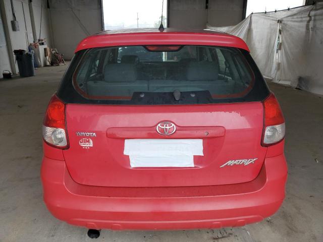2T1KR32E83C115125 - 2003 TOYOTA COROLLA MA XR RED photo 6