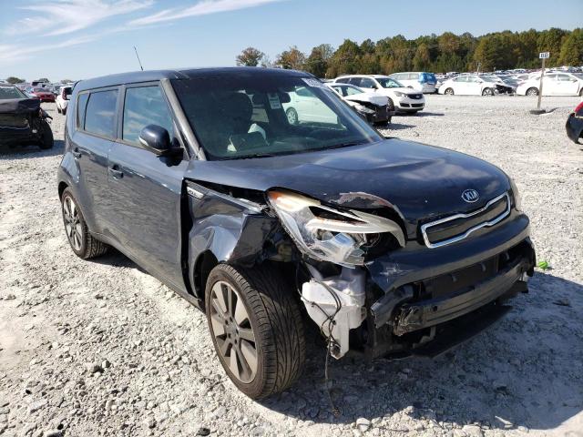 KNDJX3A51E7028190 - 2014 KIA SOUL ! GRAY photo 1