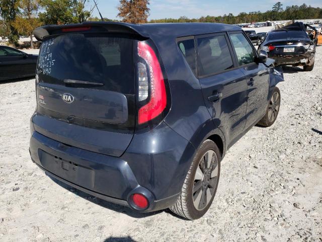 KNDJX3A51E7028190 - 2014 KIA SOUL ! GRAY photo 4