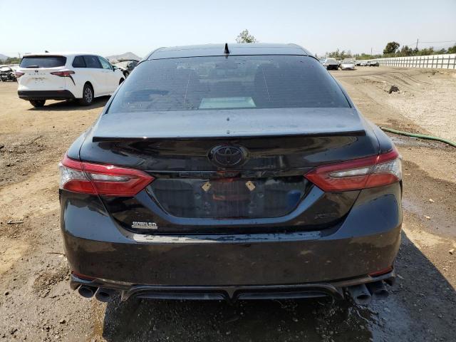 4T1K61AKXMU469359 - 2021 TOYOTA CAMRY XSE BLACK photo 6