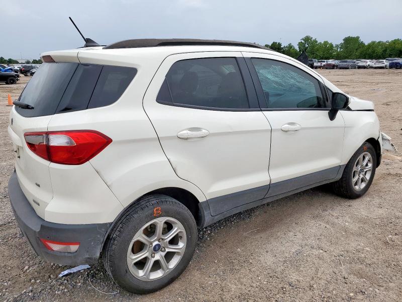 MAJ3S2GE8LC377477 - 2020 FORD ECOSPORT SE Blanc photo 3