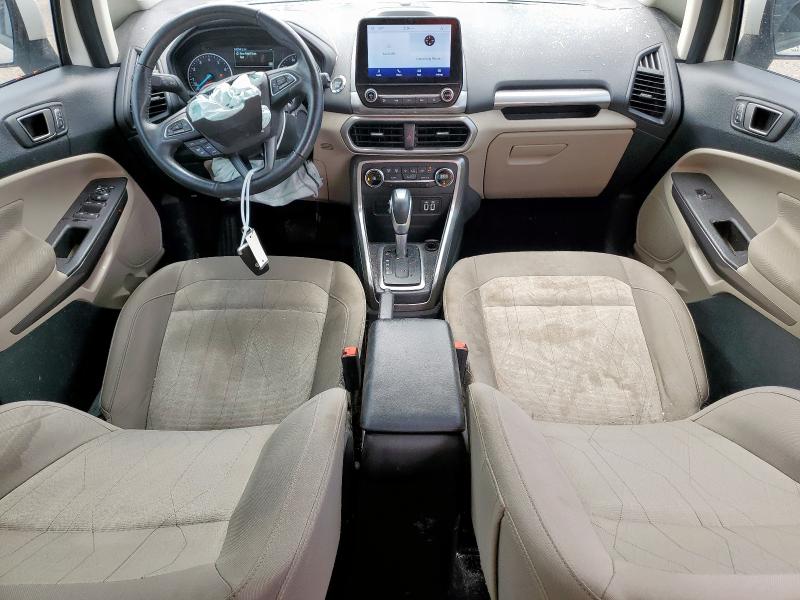 MAJ3S2GE8LC377477 - 2020 FORD ECOSPORT SE Blanc photo 8
