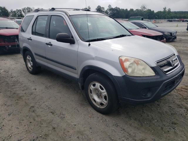 SHSRD78535U302680 - 2005 HONDA CR-V LX SILVER photo 4