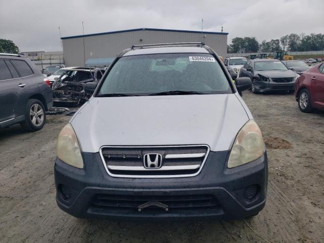 SHSRD78535U302680 - 2005 HONDA CR-V LX SILVER photo 5