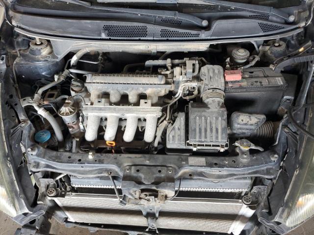 JHMGD38607S028312 - 2007 HONDA FIT S BLACK photo 11