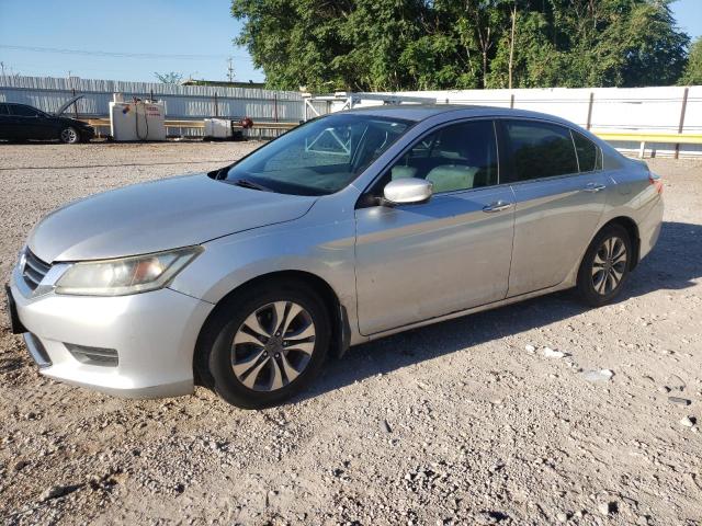 1HGCR2F37EA056424 - 2014 HONDA ACCORD LX SILVER photo 1