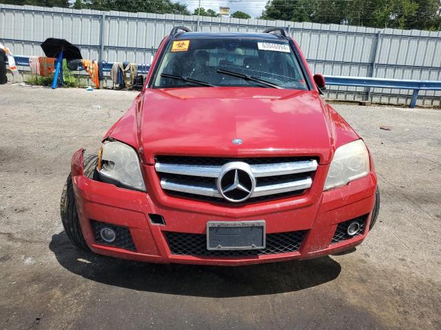 WDCGG5GB8AF491084 - 2010 MERCEDES-BENZ GLK 350 RED photo 5