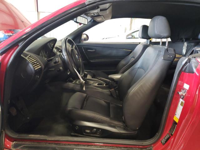 WBAUN93578VE94029 - 2008 BMW 135 I RED photo 7