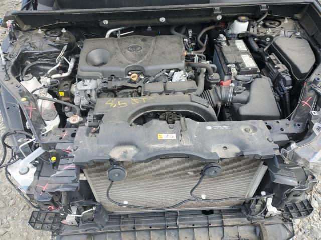 2T3F1RFV0MC223530 - 2021 TOYOTA RAV4 LE BLACK photo 12