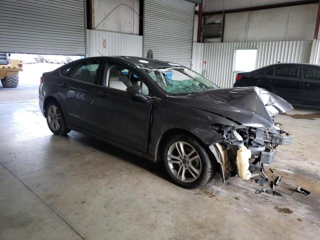 3FA6P0LU0JR172461 - 2018 FORD FUSION SE HYBRID CHARCOAL photo 4