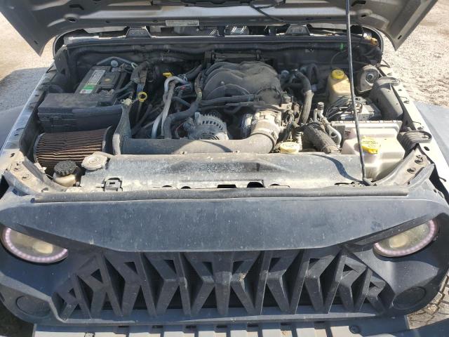 1C4HJWDG5EL271071 - 2014 JEEP WRANGLER U SPORT 银色 照片 11