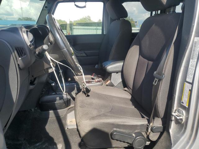 1C4HJWDG5EL271071 - 2014 JEEP WRANGLER U SPORT 银色 照片 7