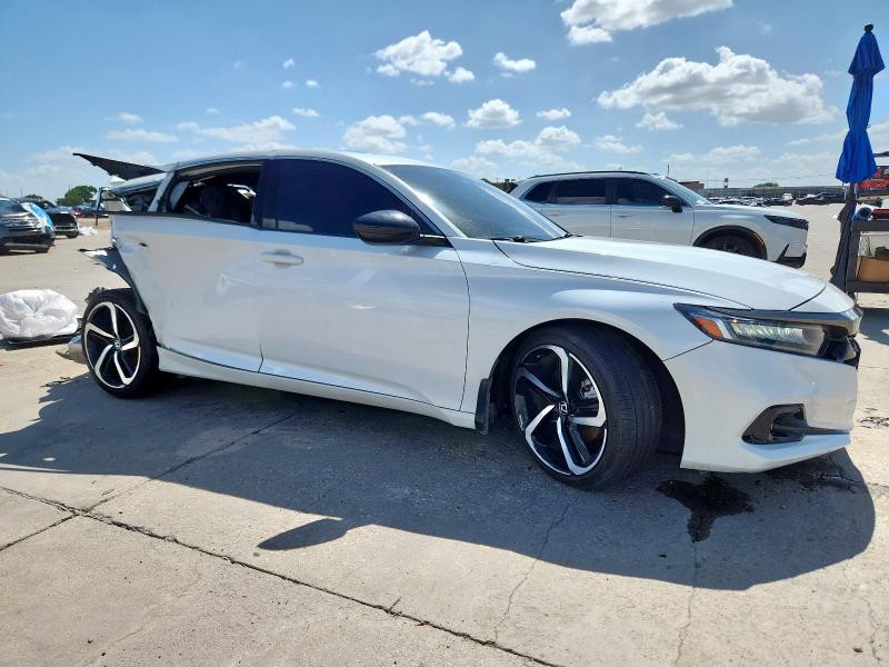 1HGCV2F32NA022029 - 2022 HONDA ACCORD SPORT თეთრი ფოტო 4