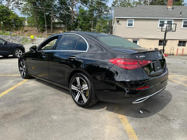 W1KAF4HB1RR184850 - 2024 MERCEDES-BENZ C 300 4MATIC BLACK photo 2